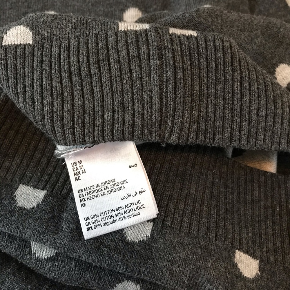 New Charter Club Polka Dots Pullover Sweater - Picture 14 of 15